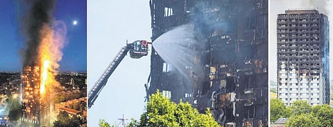 லண்டன் தீ விபத்து: காரணம் என்ன?