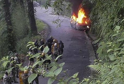 டார்ஜிலிங் போராட்டம்: தனி மாநிலம் கோரும் ஜிஜேஎம் தலைமையகத்தில் ராணுவம் குவிப்பு