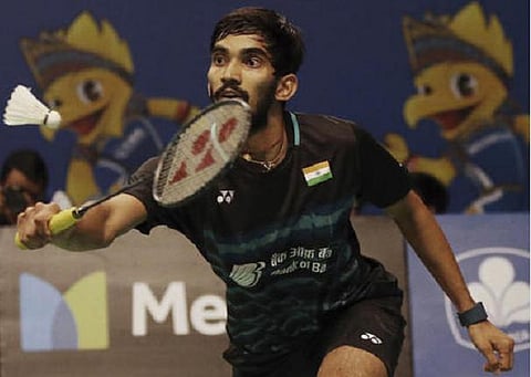 இந்தோனேசியன் ஓபன் சூப்பர் சீரிஸ் பாட்மிண்டன்: நம்பர் 1 வீரரை வீழ்த்தி இறுதிப் போட்டிக்கு நுழைந்தார் இந்தியாவின் ஸ்ரீகாந்த்