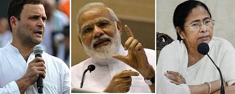 ராகுல் காந்தி பிறந்த நாள்: மோடி, மம்தா வாழ்த்து