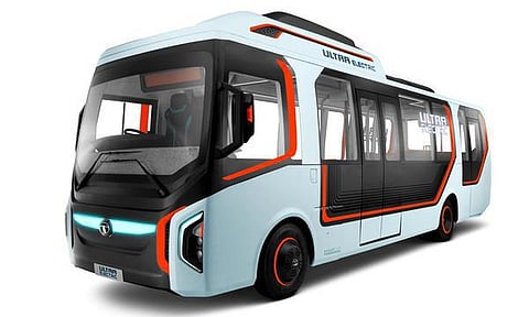 சோதனை ஓட்டத்தில் டாடா இ-பஸ்