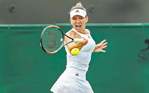 விம்பிள்டன் டென்னிஸ் தொடக்கம்: ஆன்டி முர்ரே, சிமோனா ஹாலப் வெற்றி