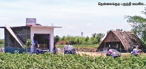 வயலுக்குள் முளைக்கும் டாஸ்மாக் க(டை)ளைகள்