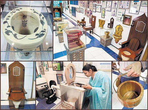 கழிப்பிடத்தின் வரலாற்றுப் பெட்டகம்!