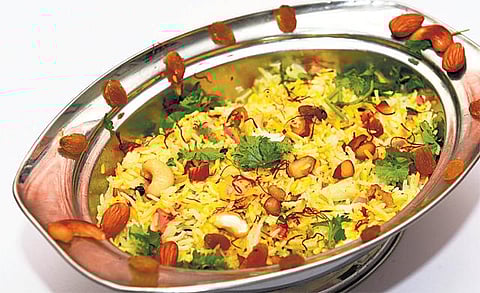 உலர்பழ சோறு