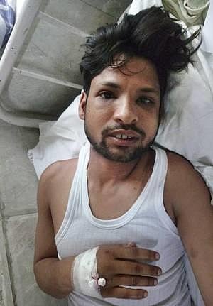 கால்நடைகளைத் திருடியதாக காசியாப்பூரில் இளைஞர் மீது தாக்குதல்