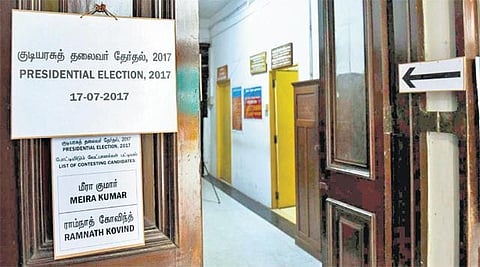 நாளை குடியரசுத் தலைவர் தேர்தல்: சென்னையில் வாக்குப்பதிவு ஏற்பாடுகள் தீவிரம்