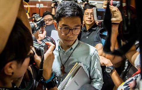 நான் பின்வாங்கப் போவதில்லை: சீனாவை எதிர்க்கும் இளைஞர்