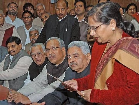 உ.பி. சமாஜ்வாடி மேலவை உறுப்பினர் ராஜினாமா; பாஜகவில் இணைந்தார்