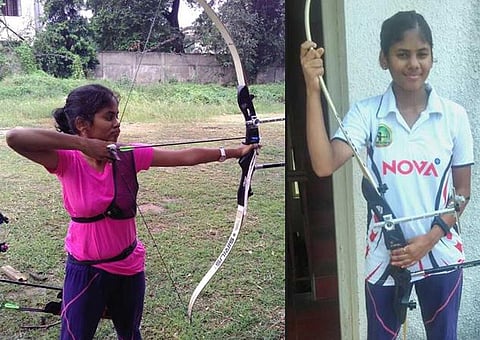 வில்வித்தையில் கலக்கும் மானஸ்வினி!