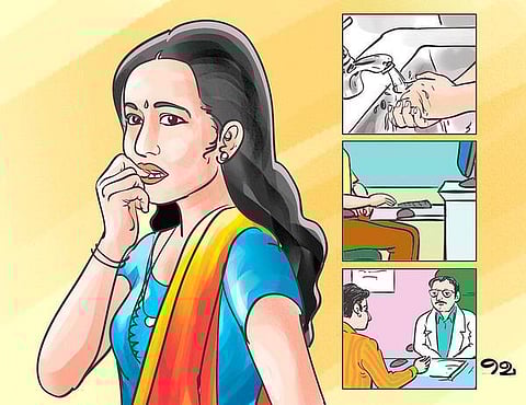 சந்தேகம் சரியா 50: நகம் கடிக்கும் பழக்கம் நோயின் அறிகுறியா?