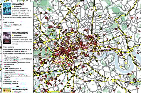 தளம் புதிது: லண்டன் திரைப்பட வரைபடம்