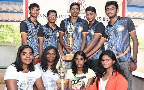 பொறியியல் கல்லூரிகளுக்கான மாநில நீச்சல் போட்டியில் லயோலா–ஐசிஏஎம், செயின்ட் ஜோசப்’ஸ் அணிகள் சாம்பியன்