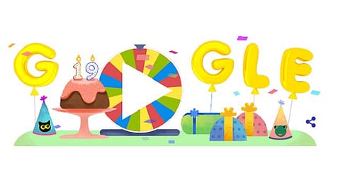 கூகுளுக்கு இன்று 19-வது பிறந்தநாள்: சுவாரஸ்யமான விளையாட்டுகளுடன் டூடுல் போட்டு கொண்டாட்டம்