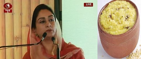 கிச்சடியை தேசிய உணவாக அறிவிக்கவில்லை: மத்திய அமைச்சர் விளக்கம்