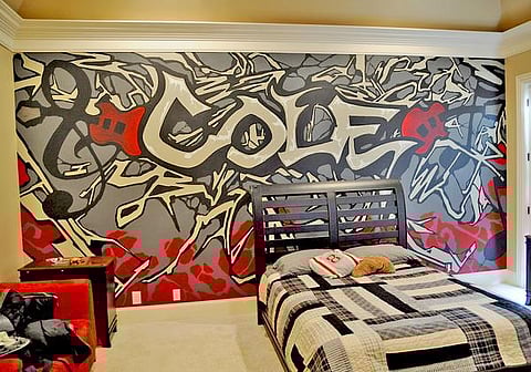 படுக்கையறைச் சுவர்களுக்கான அலங்காரம்!