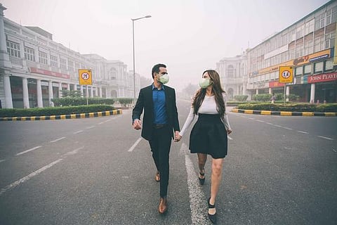 தலைநகரில் ‘முகமூடி’ காதல்!