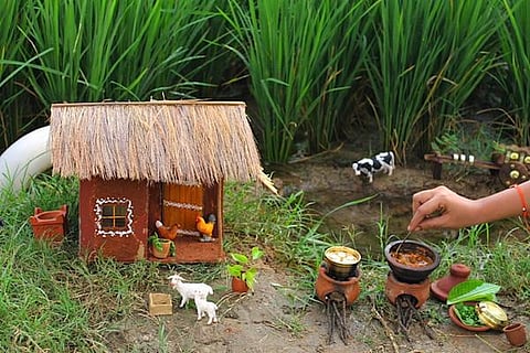 வாழ்வு இனிது: சொப்புப் பொம்மைகளில் மண்வாசனை சமையல்!