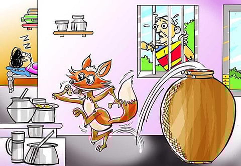 கதை: நரி ருசித்த அப்பம்!