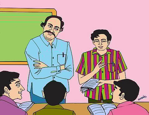 குரு - சிஷ்யன்: என்னை பேட்டி கண்ட மாணவன்!