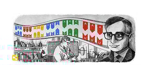 இந்திய - அமெரிக்க விஞ்ஞானி ஹர் கோவிந்த் குரானா பிறந்த தினம்: டூடுல் வெளியிட்டு சிறப்பு செய்த கூகுள்