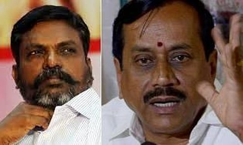 அநாகரிகமாக பேசும் எச்.ராஜாவை கைது செய்ய வேண்டும்: திருமாவளவன்