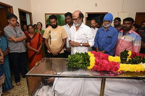 ஞாநி என் நண்பர்; நான் அவர் ரசிகன்: ரஜினிகாந்த் நேரில் அஞ்சலி