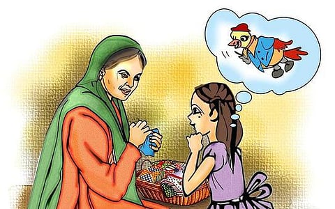 இடம் பொருள் மனிதர் விலங்கு: பறவையும் குழந்தையும்