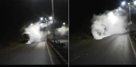 கோவாவில் டேங்கர் லாரியில் இருந்து அமோனியா வாயு கசிவு: மக்கள் வெளியேற்றம்