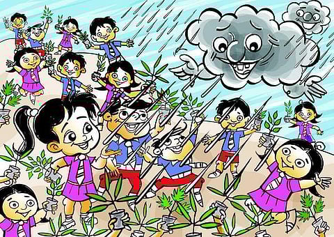 கதை: இறங்கி வந்த மேகங்கள்!