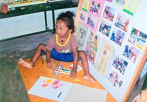 ‘நீ கலைஞன்டா’: 6 வயது சாதனை ஓவியர்