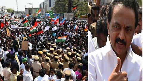 நெட்டிசன் நோட்ஸ்: முழு அடைப்பு - ஆளும் கட்சியை திணறடிக்கும் மாஸ் போராட்டம்