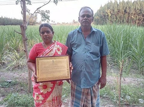 அதிக மகசூலுக்கு தேசிய அங்கீகாரம்!