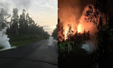 எரிமலை சீற்றம்; நிலநடுக்கம்: ஹவாய் தீவிலிருந்து வெளியேறும் மக்கள்