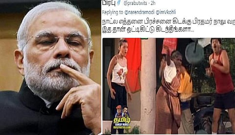 தூத்துக்குடி துப்பாக்கிச் சூடு, பெட்ரோல் விலை உயர்வுக்கு பதில் இல்லை; கோலிக்கு மட்டும் பதிலா?- மோடியை விமர்சித்த நெட்டிசன்கள்