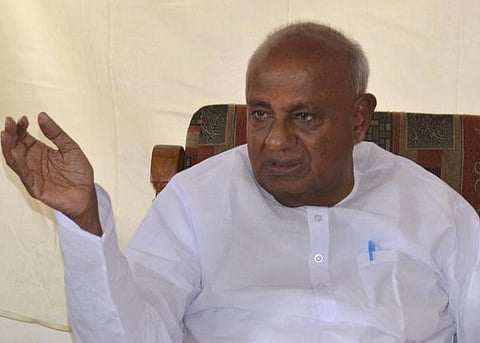 பழைய புண்களைக் கீறிப் பார்க்க இது நேரமில்லை!: தேவ கவுடா பேட்டி