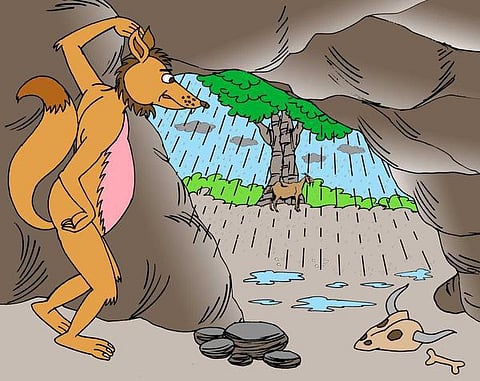 கதை: மழைக்கு ஒதுங்கிய ஆடு