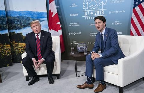 கனடா பிரதமர் எங்கள் முதுகில் குத்திவிட்டார்: அமெரிக்கா குற்றச்சாட்டு