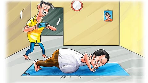 அறுபத்தியெட்டு அங்குலத் தொப்பைக்காரர்!