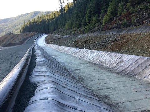 துணியைப் போல் ஒரு கான்கிரீட்