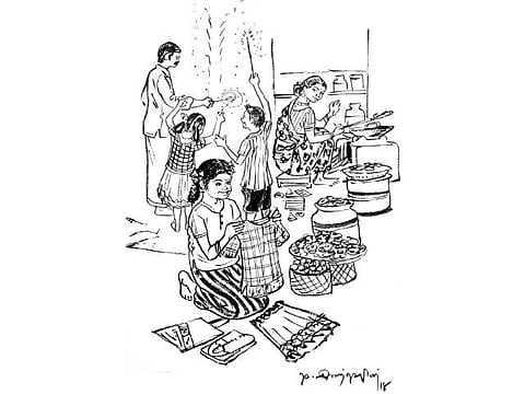 காற்றில் கரையாத நினைவுகள்! 19: பண்டிகை, பலகாரம், புத்தாடை!