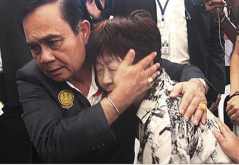 நான் அவன் பெயரைக் கேட்டேன்: குகையிலிருந்து மீட்கப்பட்ட சிறுவனின் தாய் நெகிழ்ச்சி