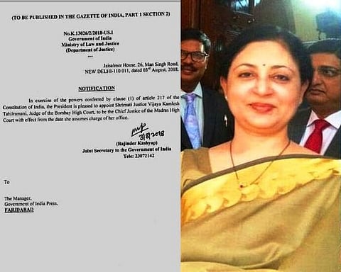 சென்னை உயர்நீதிமன்ற புதிய தலைமை நீதிபதி நியமனம்: ஜனாதிபதி ஒப்புதல்