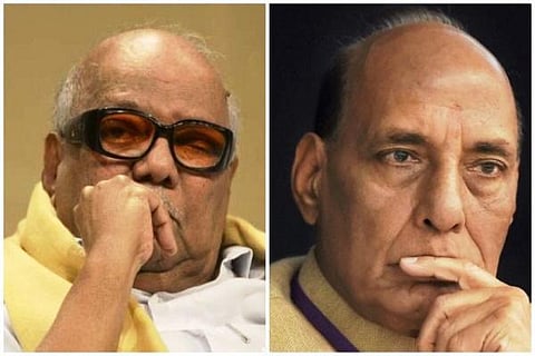 கருணாநிதி மறைவு இந்திய அரசியலுக்கு மிகப்பெரிய இழப்பு: ராஜ்நாத் சிங் இரங்கல்