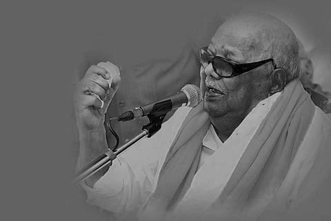 கலைஞர் கருணாநிதி காலமானார்