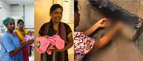 ‘அந்த ஈனஸ்வரக் குரல் வாழ்க்கையையே மீட்டுக்கொடுத்தது’- வளசரவாக்கத்தில் கால்வாயில் வீசப்பட்ட பச்சிளங்குழந்தை: காப்பாற்றிய பெண்மணிக்கு குவியும் பாராட்டு