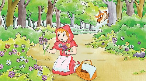 கதை: சிவப்பு அங்கி தேவதை