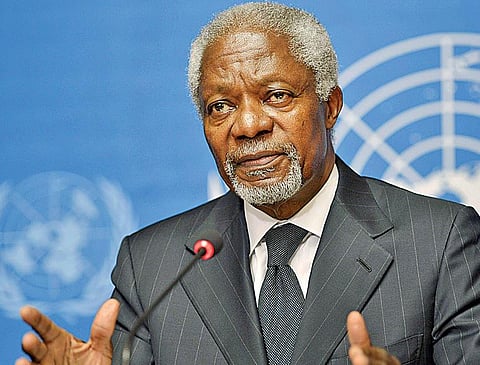 ஐ.நா.வை அலங்கரித்த அன்னான்!