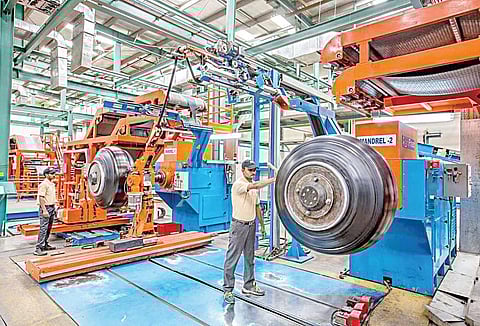 ஏற்றுமதியில் முன்னிலை வகிக்கும் பிகேடி டயர்கள்