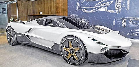 மும்பை நிறுவனம் உருவாக்கிய ஹைபர் கார்